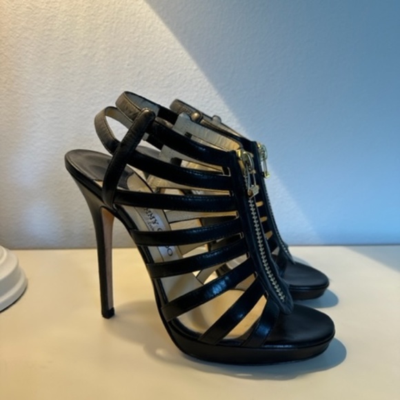 Jimmy Choo | Shoes | Jimmy Choo Size 36 Black Glenys  display picture 1